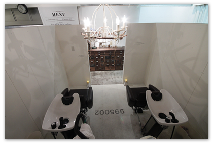 ヘアメイククルテク 店内写真